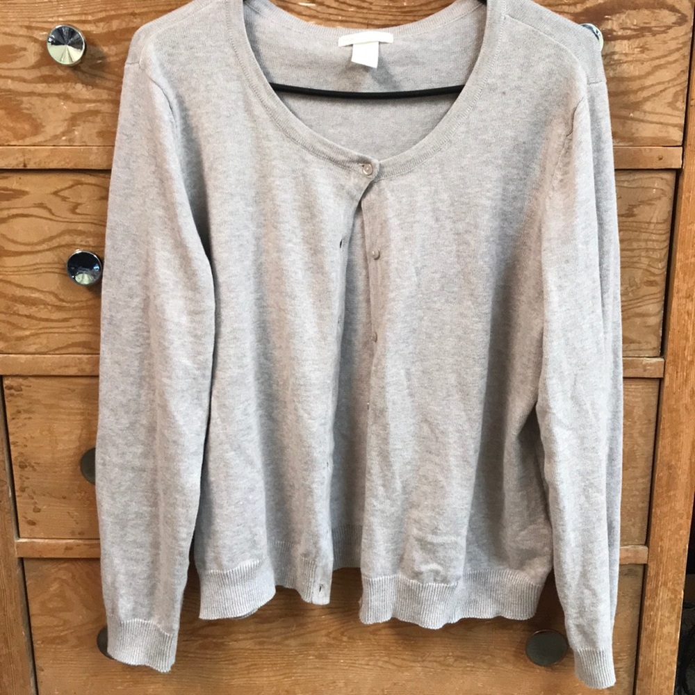 Cream cardigan